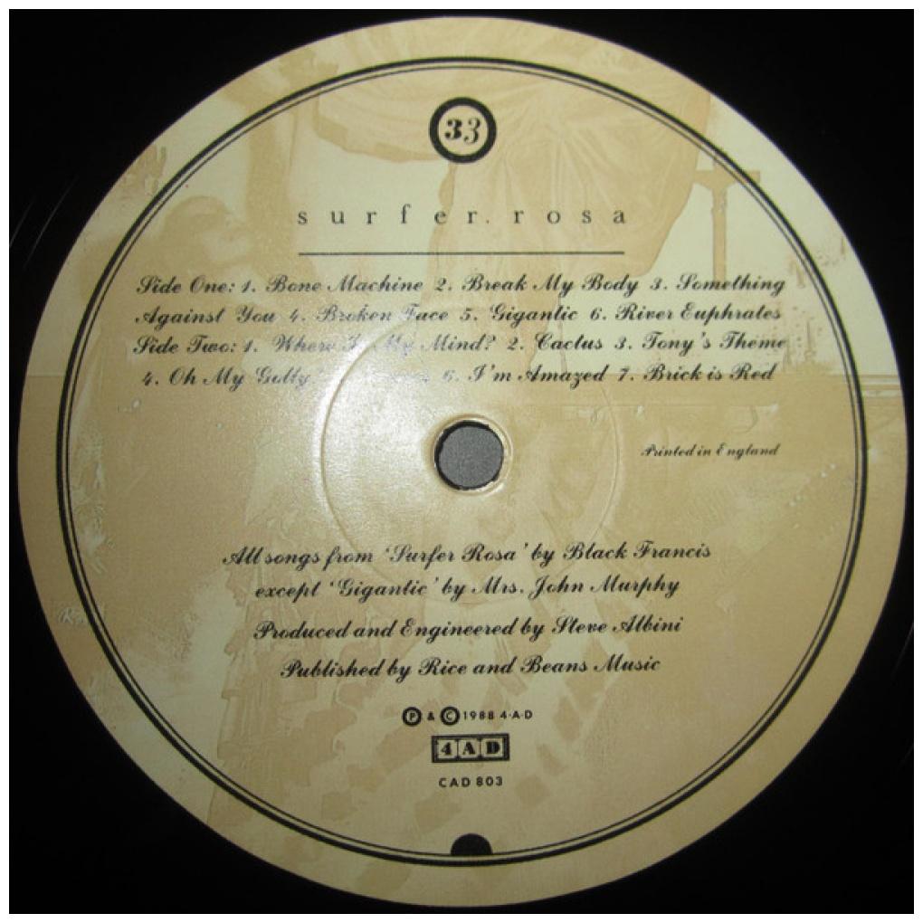 PIXIES - SUPFER ROSA | VINILO