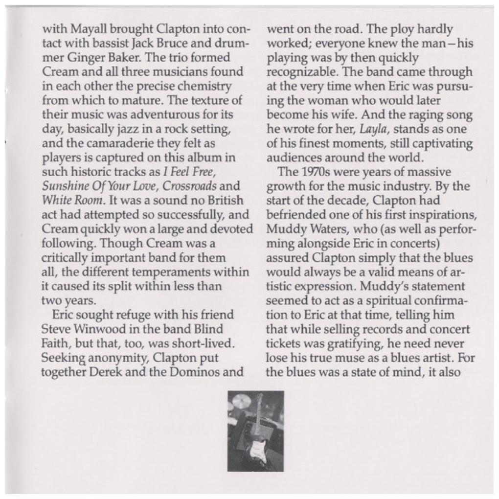 ERIC CLAPTON - CREAM OF ERIC CLAPTON | CD