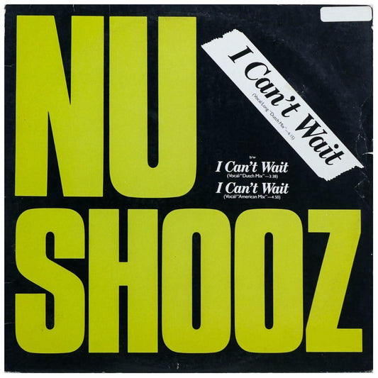 NU SHOOZ - I CAN´T WAIT | 12" MAXI SINGLE USADO