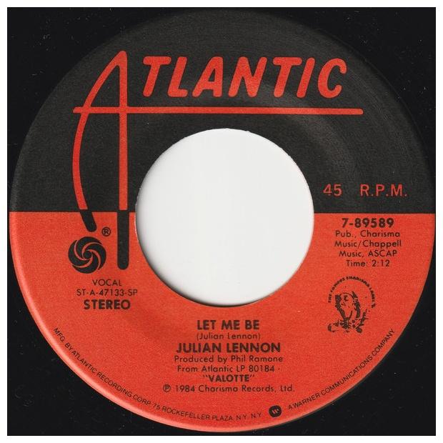 JULIAN LENNON - TOO LATE FOR GOODBYES | 7" SINGLE USADO