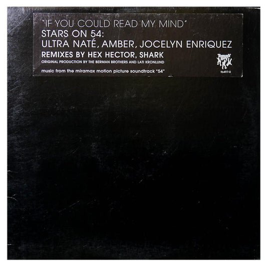 STARS ON 54: ULTRA NATE FT. AMBER & JOCELYN ENRIQUEZ - IF YOU COULD READ MY MIND | 12" MAXI SINGLE USADO