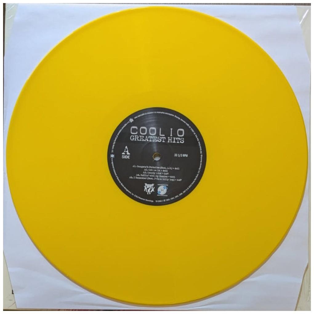 COOLIO - GREATEST HITS (YELLOW VINYL) | VINILO