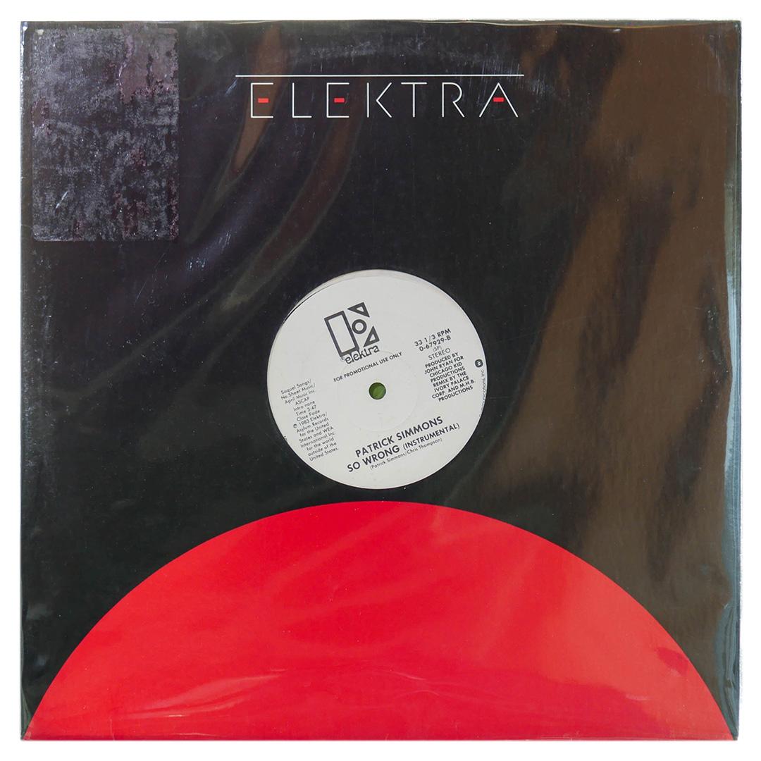 PATRICK SIMMONS - SO WRONG | 12" MAXI SINGLE USADO