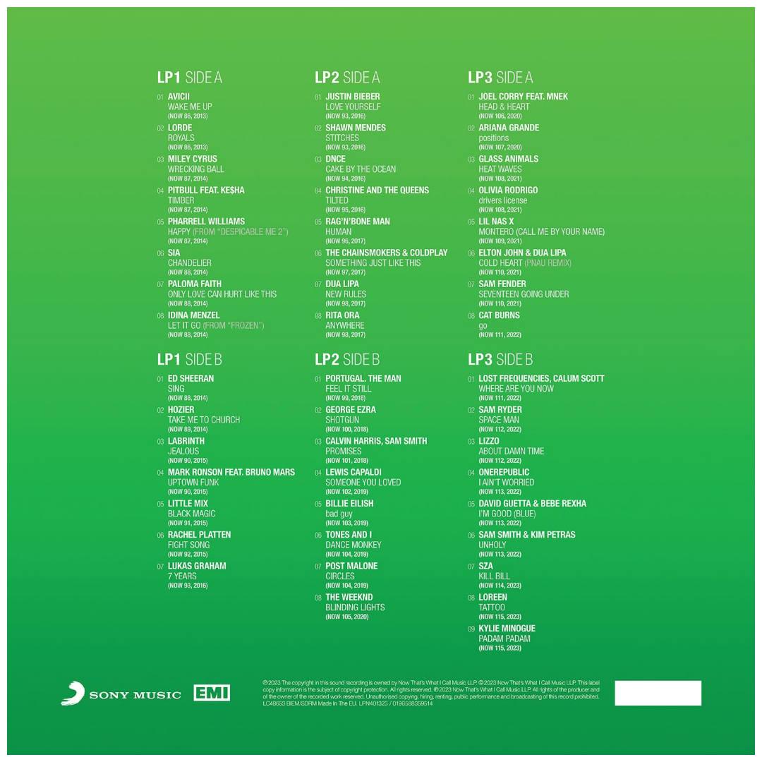 NOW 2013-2023 - 40 YEARS VOL.4 (3LP) | VINILO