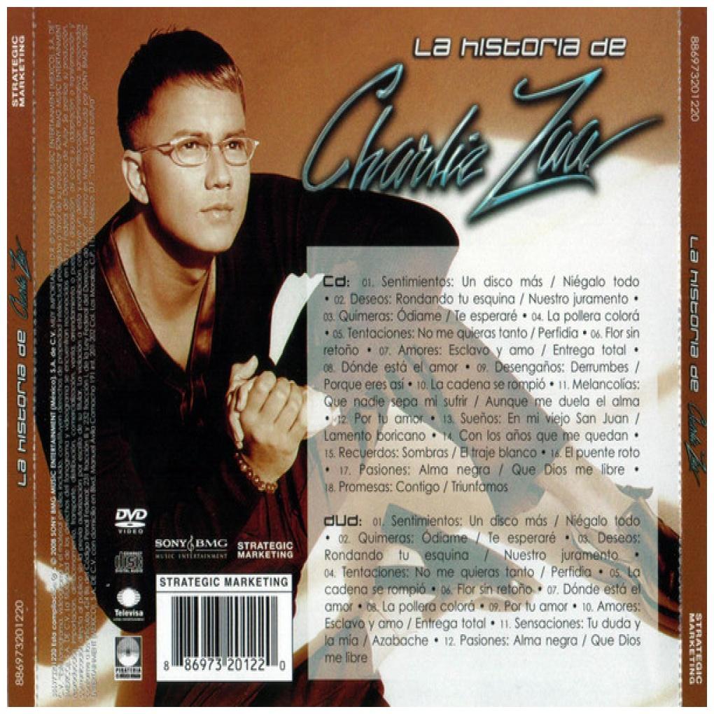 CHARLIE ZAA - LA HISTORIA (CD+DVD) | CD