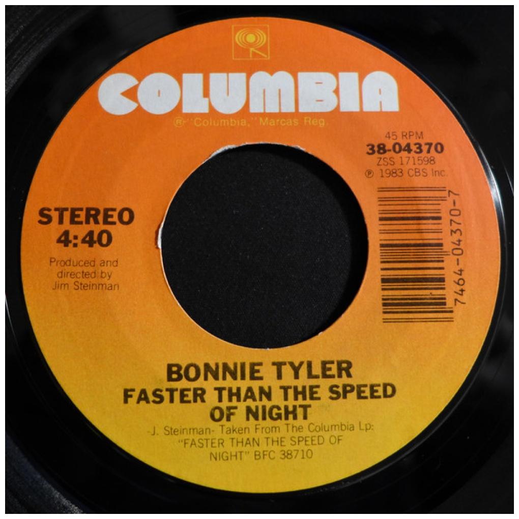 BONNIE TYLER - HOLDING OUT FOR A HERO | 7" SINGLE USADO