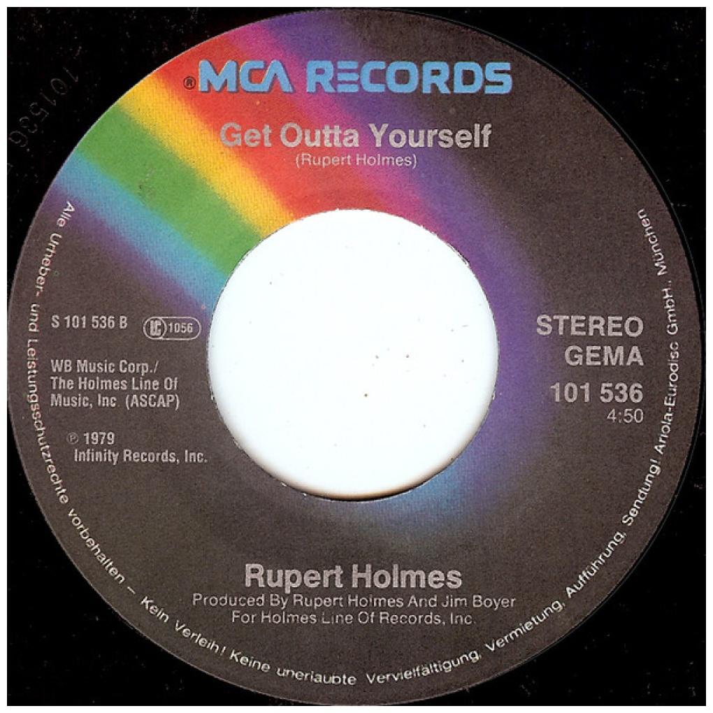 RUPERT HOLMES - HIM | 7" SINGLE USADO