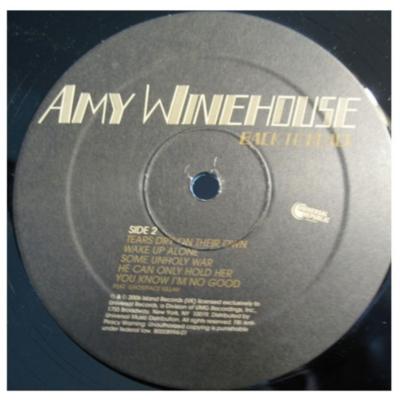 AMY WINEHOUSE - BACK TO BLACK | VINILO