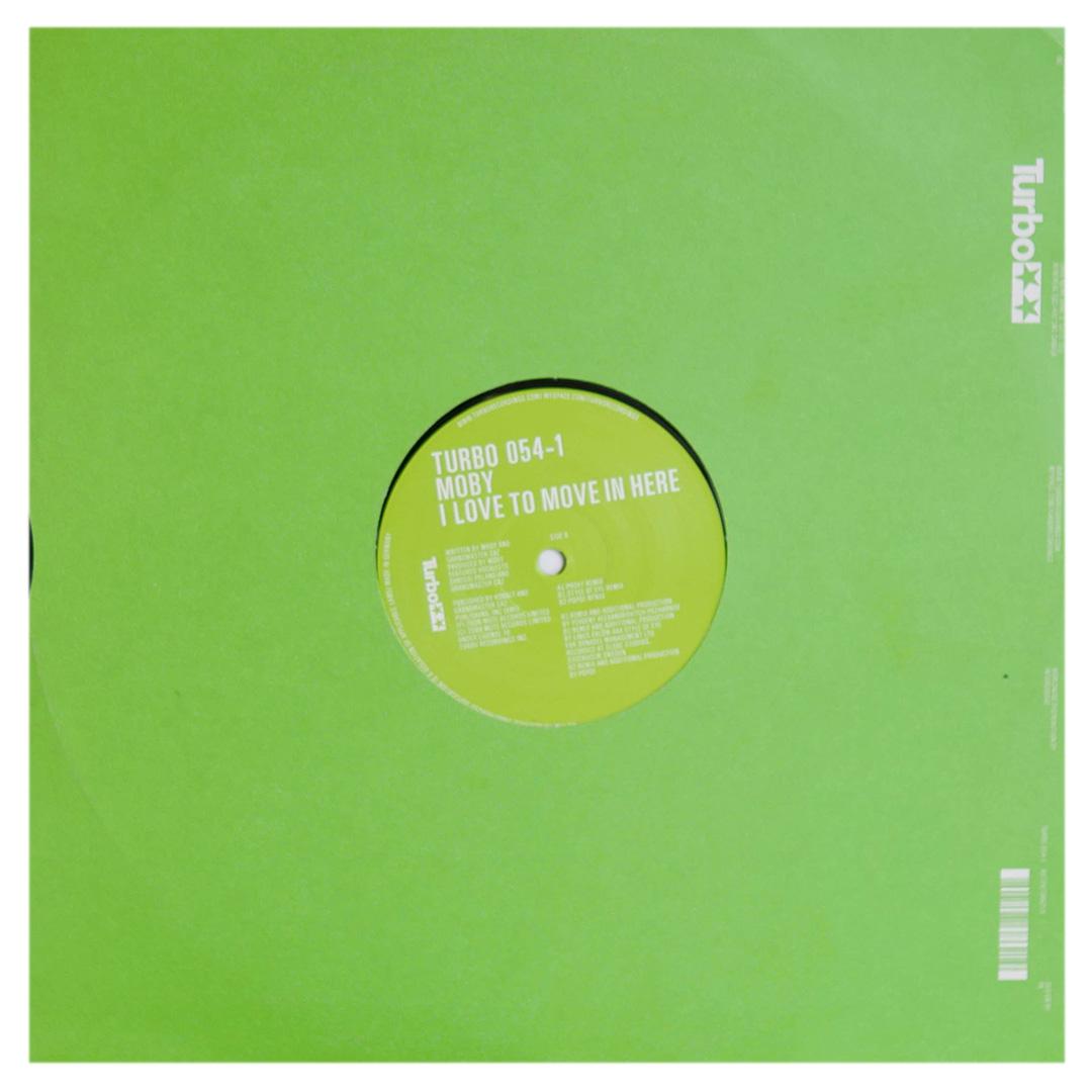 MOBY - I LOVE TO MOVE IN HERE | 12" MAXI SINGLE USADO