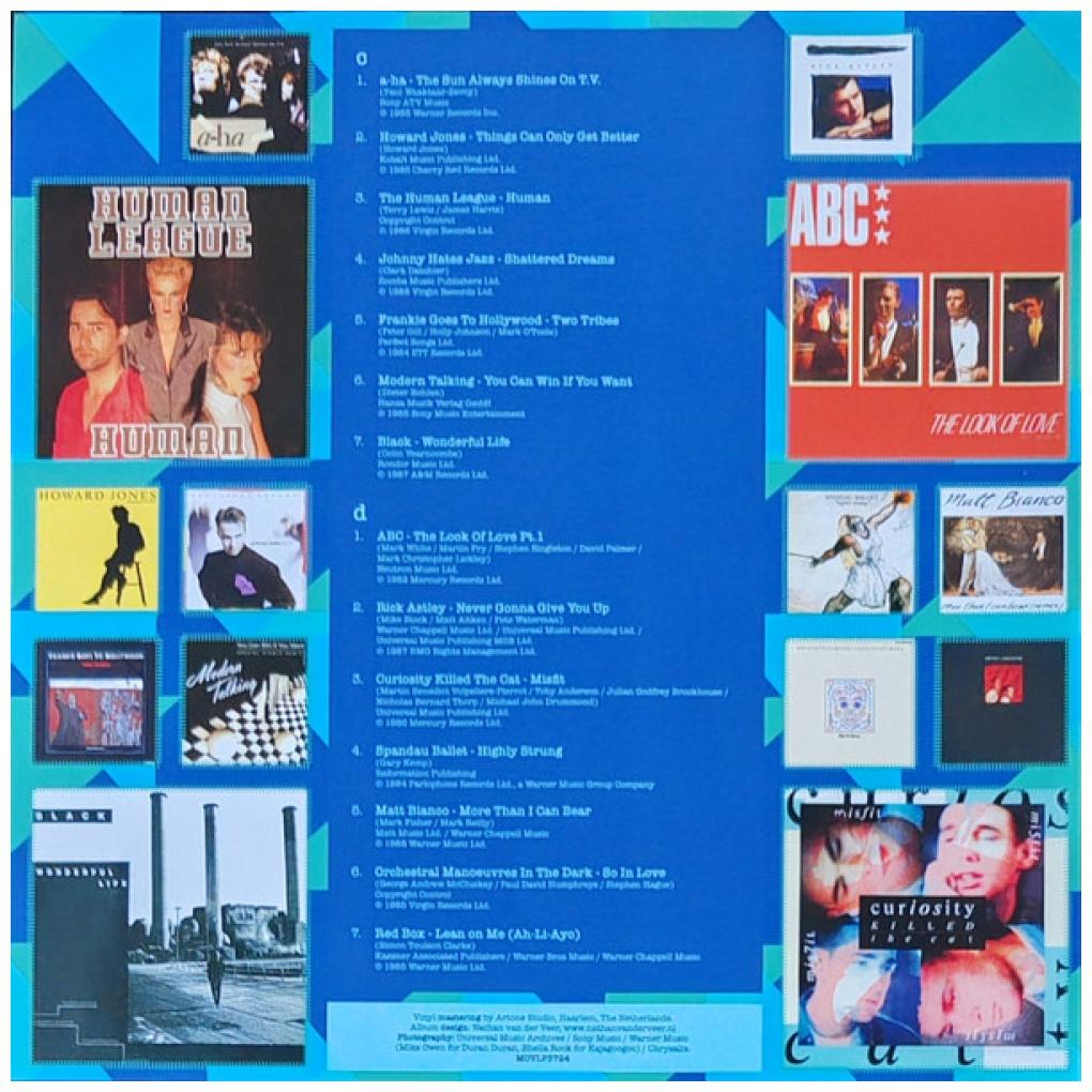 80'S POP STARS - COLLECTED (2LP) (COLOR VINYL) | VINILO
