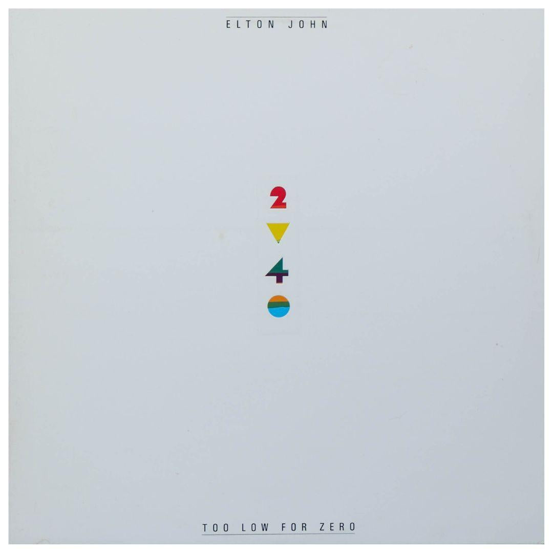 ELTON JOHN - TOO LOW FOR ZERO | VINILO USADO