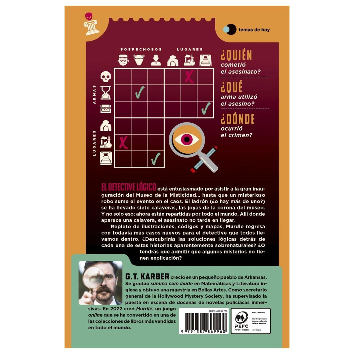 MURDLE: EL CASO DE LAS SIETE CALAVERAS (TAPA RÚSTICA) - G. T. KARBER | LIBRO