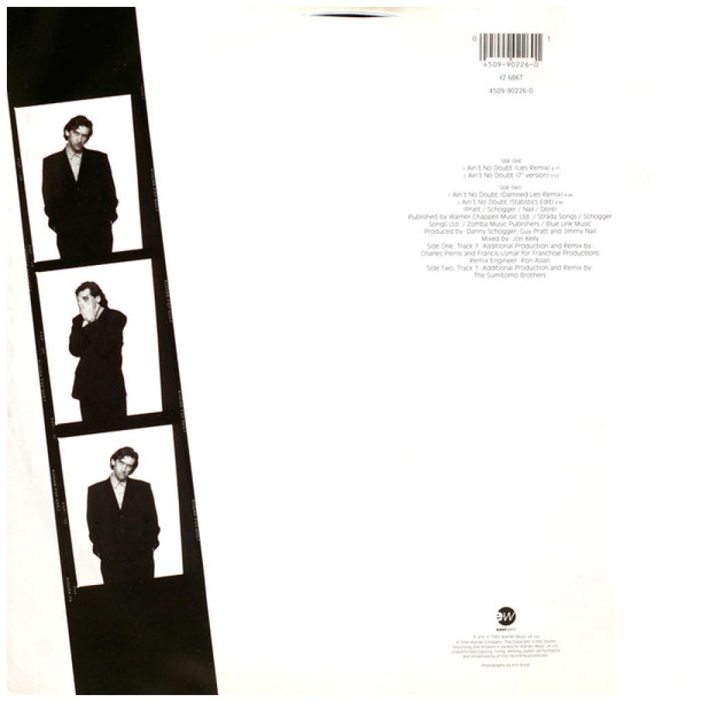 JIMMY NAIL - AIN'T NO DOUBT | 12" MAXI SINGLE VINILO USADO