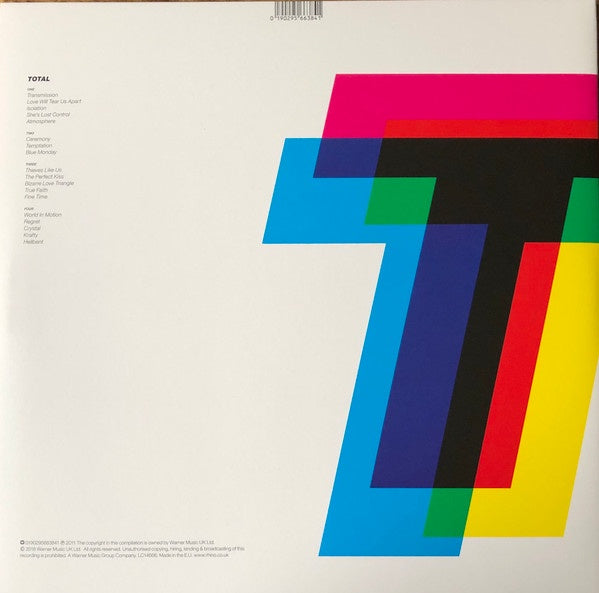 NEW ORDER JOY DIVISION - TOTAL GREATEST HITS (2LP) | VINILO