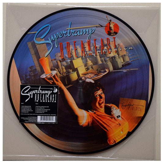 SUPERTRAMP - BREAKFAST IN AMERICA (PICTURE DISC)(RAYA EN LADO A) | VINILO ABIERTO