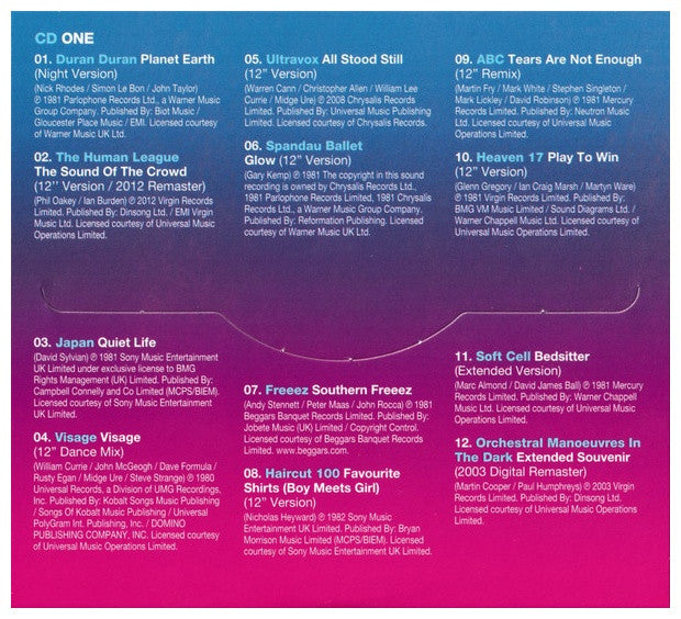 NOW 12" 80 S 1981 - VARIOUS (4CD BOXSET) | CD
