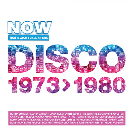 NOW THAT'S WHAT I CALL AN ERA - DISCO: 1973-1980 (3LP) (BLUE/VIOLET/PINK VINYL) | VINILO