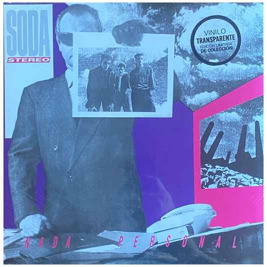SODA STEREO - NADA PERSONAL (CLEAR VINYL)