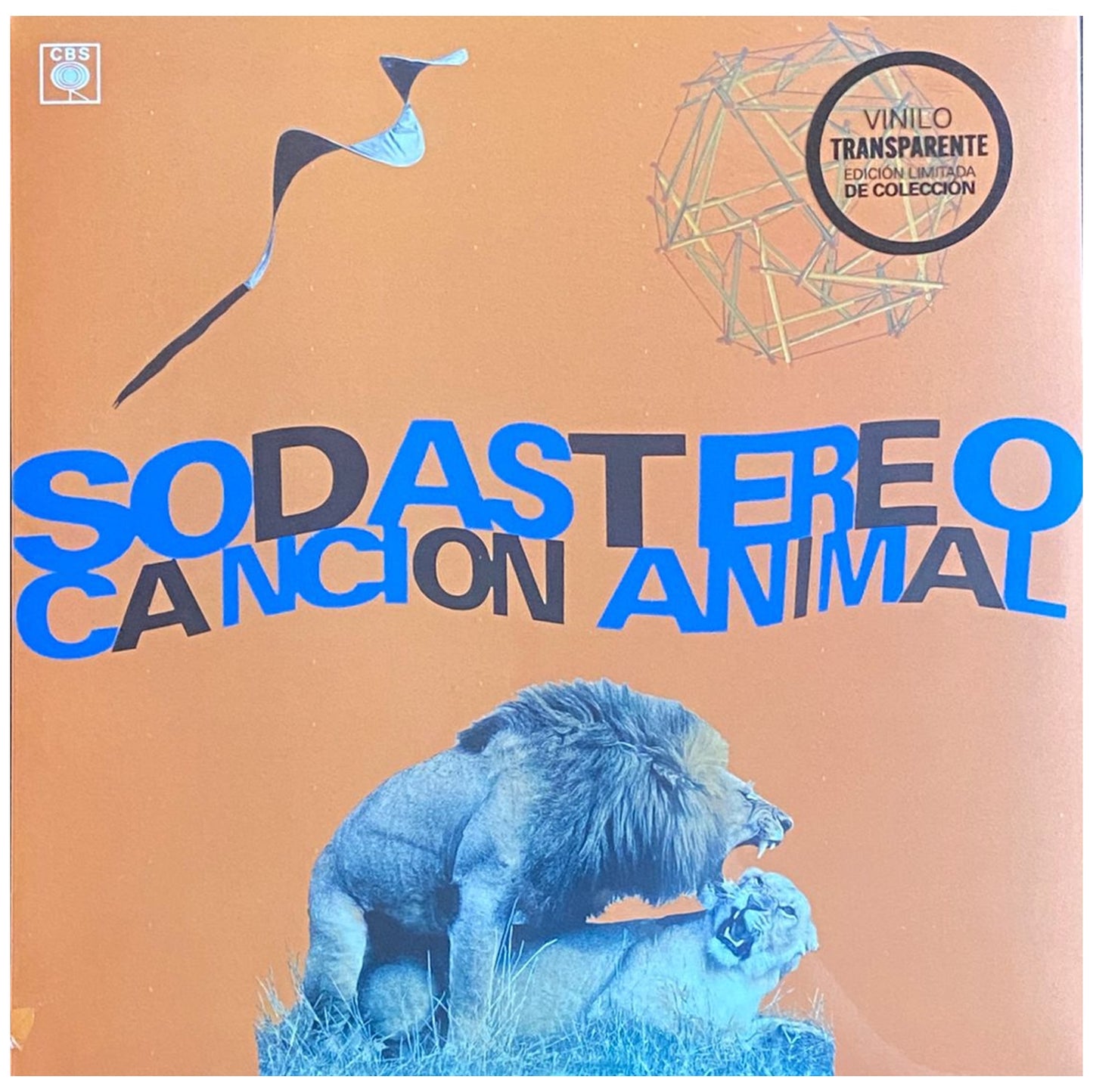 SODA STEREO - CANCION ANIMAL (CLEAR VINYL) | VINILO