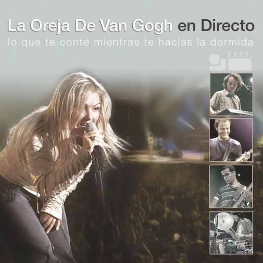 LA OREJA DE VAN GOGH - EN DIRECTO: LO QUE TE CONTE MIENTRAS TE HACIAS LA DORMIDA (2LP) | VINILO