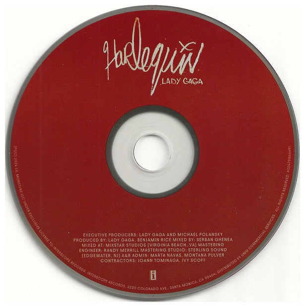 LADY GAGA - HARLEQUIN | CD