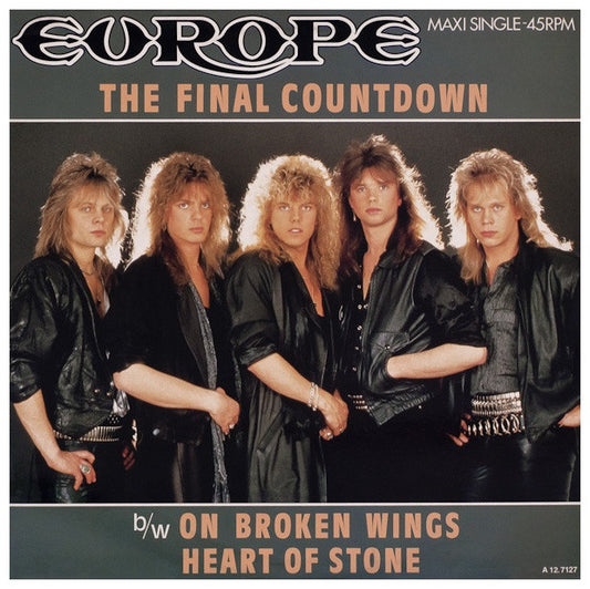 EUROPE - THE FINAL COUNTDOWN | 12" MAXI SINGLE VINILO USADO