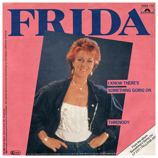 FRIDA - I KNOW THERE S SOMETHING GOING ON | 7" SINGLE USADO