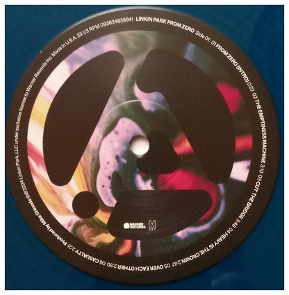 LINKIN PARK - FROM ZERO (Turquoise Vinyl) | VINILO