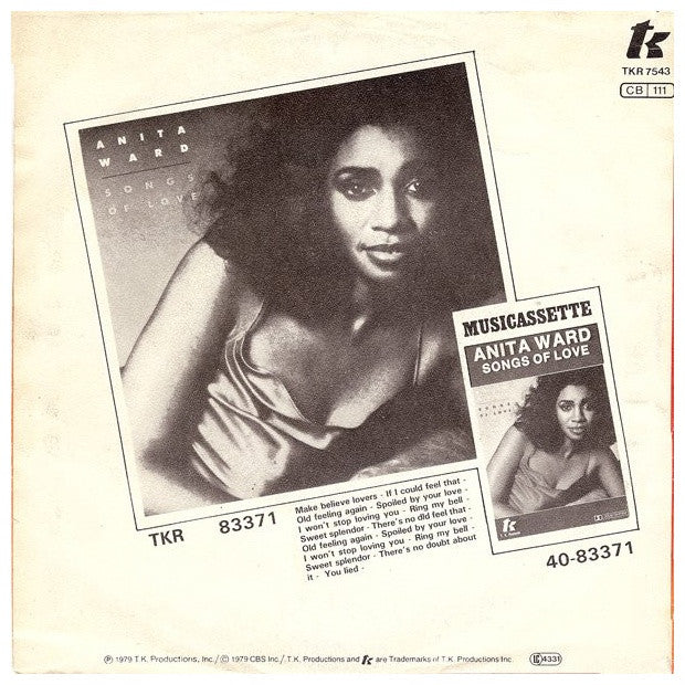 ANITA WARD - RING MY BELL | 7" SINGLE USADO