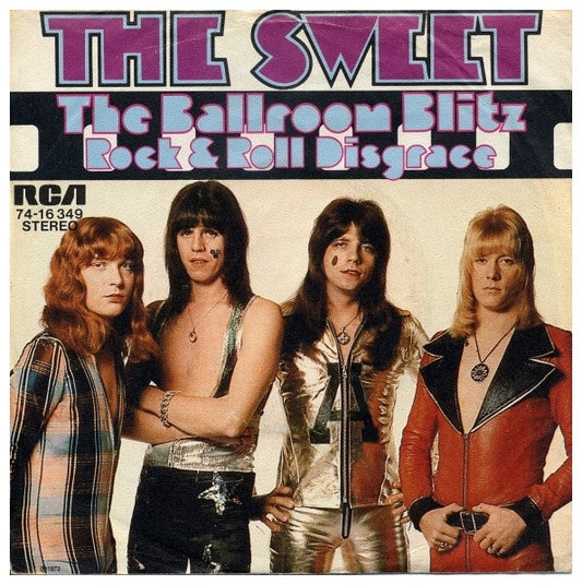 SWEET - THE BALLROOM BLITZ | 7" SINGLE USADO