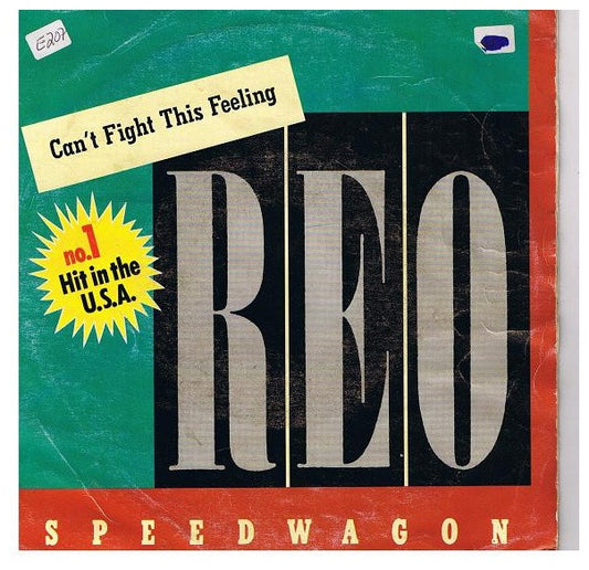 REO SPEEDWAGON - CAN T FIGHT THIS FEELING | 7" SINGLE USADO
