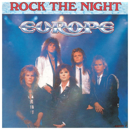 EUROPE - ROCK THE NIGHT | 7" SINGLE USADO