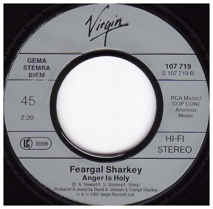 FEARGAL SHARKEY - A GOOD HEART | 7" SINGLE USADO