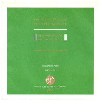 SANDRA - IN THE HEAT OF THE NIGHT | 7" SINGLE USADO