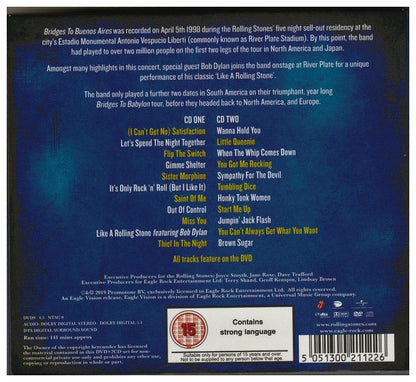 ROLLING STONES - BRIDGES TO BUENOS AIRES (2CD+DVD) | CD
