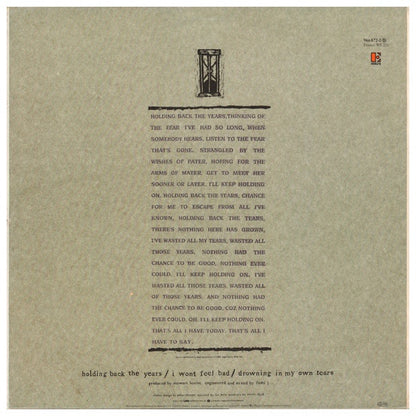 SIMPLY RED - HOLDING BACK THE YEARS | 12" MAXI SINGLE VINILO USADO