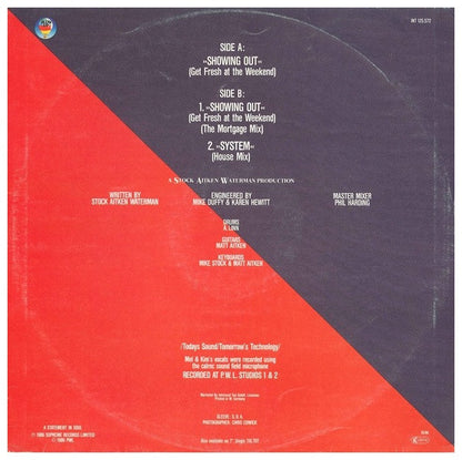 MEL & KIM - SHOWING OUT | 12" MAXI SINGLE VINILO USADO