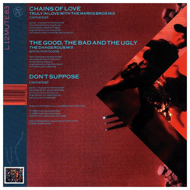 ERASURE - CHAINS OF LOVE | 12" MAXI SINGLE VINILO USADO