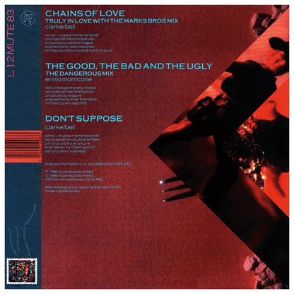 ERASURE - CHAINS OF LOVE | 12" MAXI SINGLE VINILO USADO