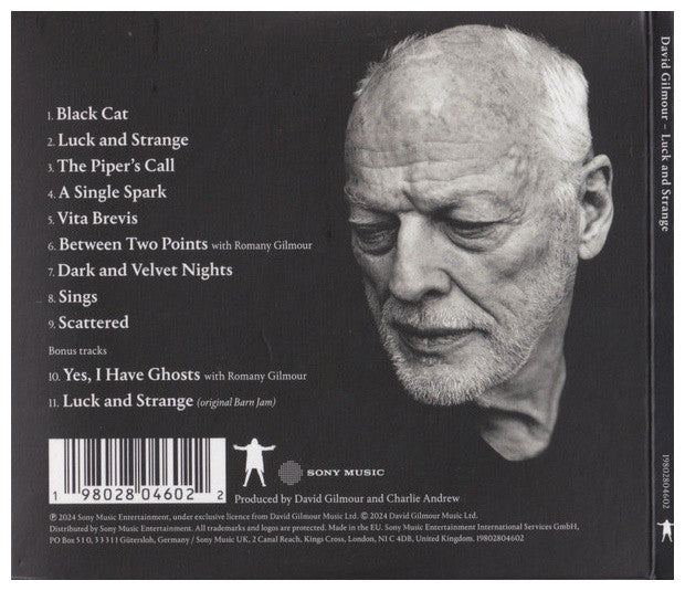 DAVID GILMOUR - LUCK AND STRANGE (DIGIPACK) | CD
