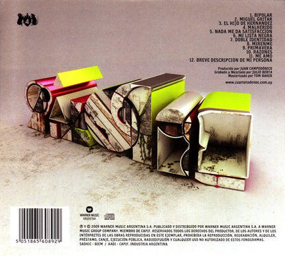 CUARTETO DE NOS  - BIPOLAR (DIGIPACK) | CD