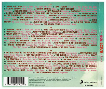 THE 60 S LOVE ALBUM - 60 S HITS (3CD BOXSET) (UK) | CD