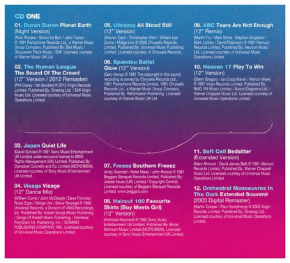NOW 12" 80 S 1981 - VARIOUS (4CD BOXSET) | CD