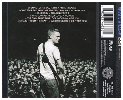 BRYAN ADAMS - ICON: THE BEST OF BRYAN ADAMS | CD