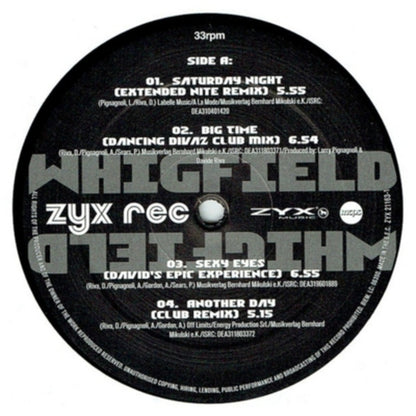 WHIGFIELD - GREATEST HITS REMIXES | VINILO