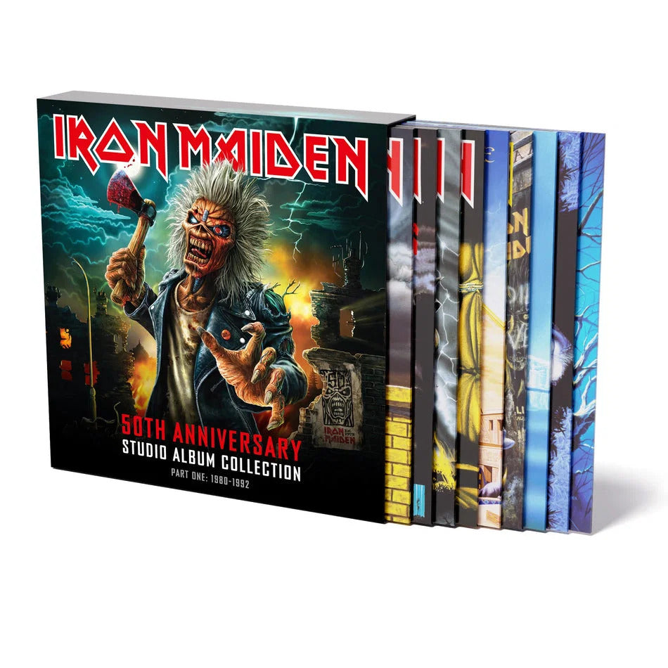 (PREVENTA) IRON MAIDEN - 50TH ANNIVERSARY STUDIO ALBUM COLLECTION, PART ONE: 1980-1992 (10LP)  | VINILO