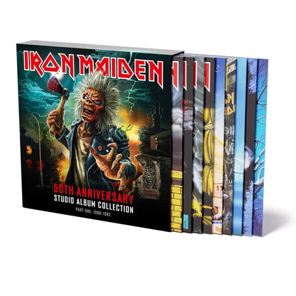 (PREVENTA) IRON MAIDEN - 50TH ANNIVERSARY STUDIO ALBUM COLLECTION, PART ONE: 1980-1992 (10LP)  | VINILO