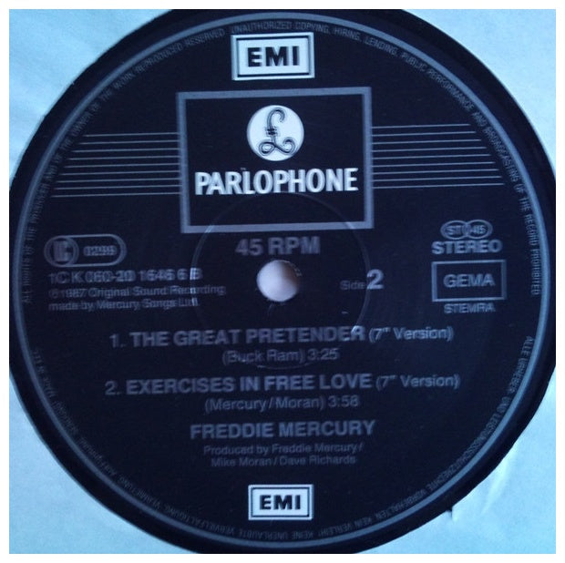 FREDDIE MERCURY - THE GREAT PRETENDER | 12" MAXI SINGLE USADO
