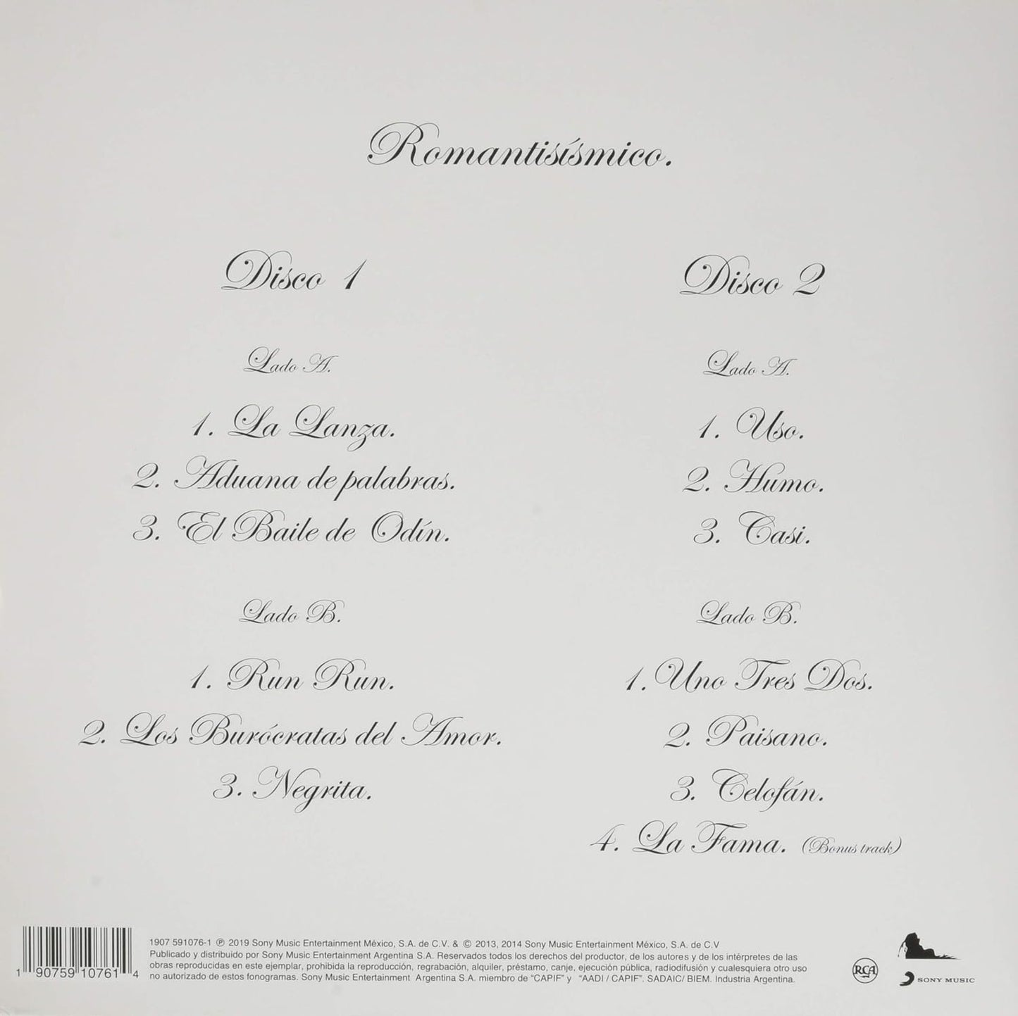BABASONICOS - ROMANTISISMICO (2LP) | VINILO
