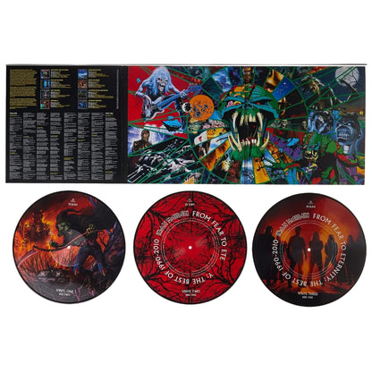 IRON MAIDEN - FROM FEAR TO ETERNITY BEST OF 1990-2010 (PICTURE DISC) (3LP) | VINILO